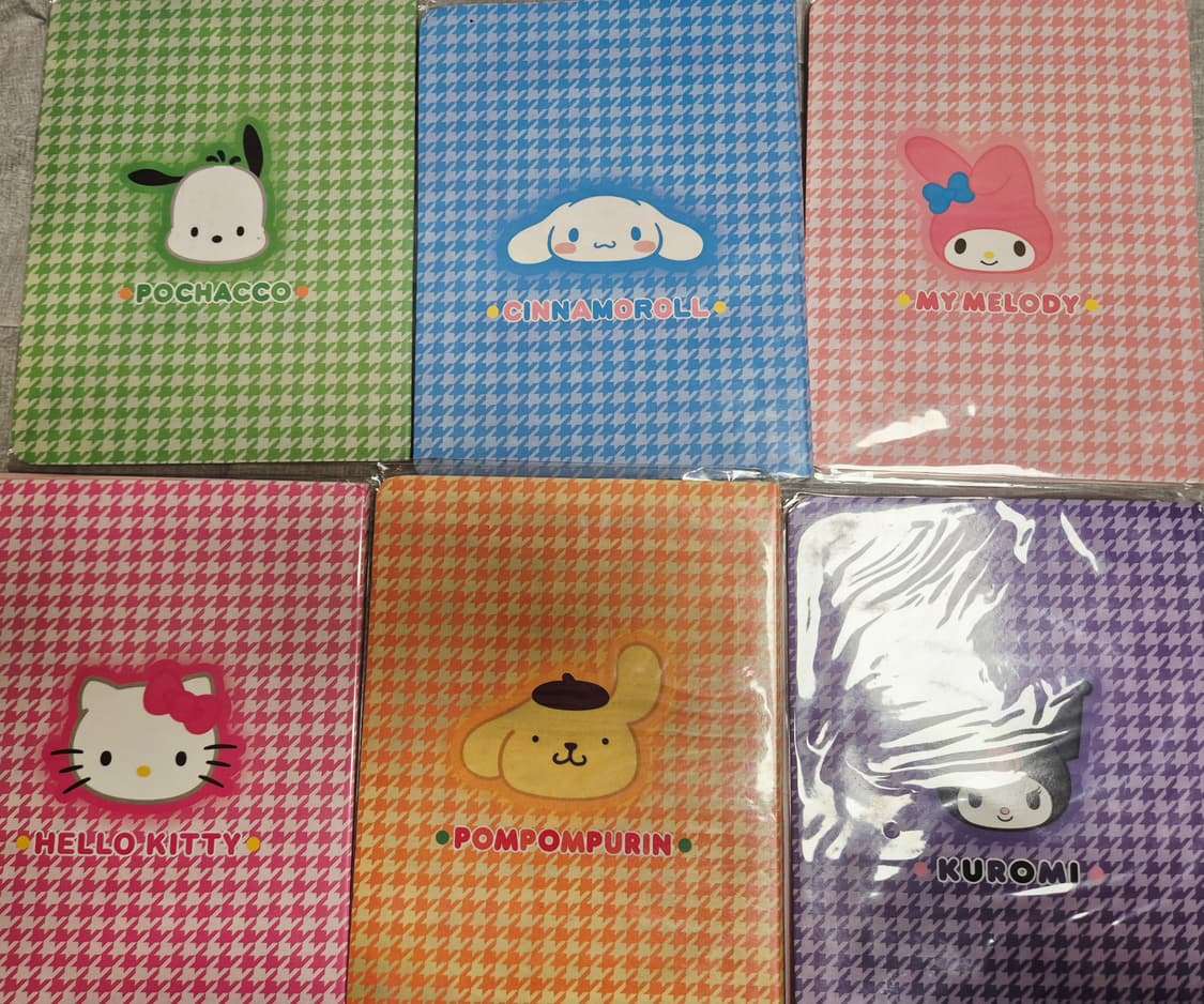 산리오 레트로 포스트잇 메모지 북 (6권 세트) 상품이미지9