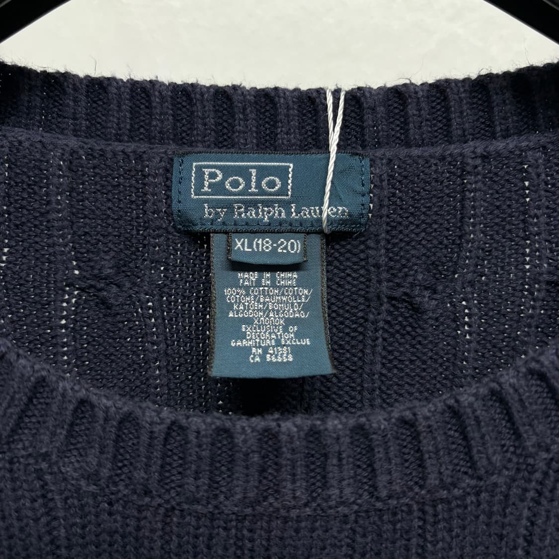 폴로 케이블 니트 15 상품이미지3