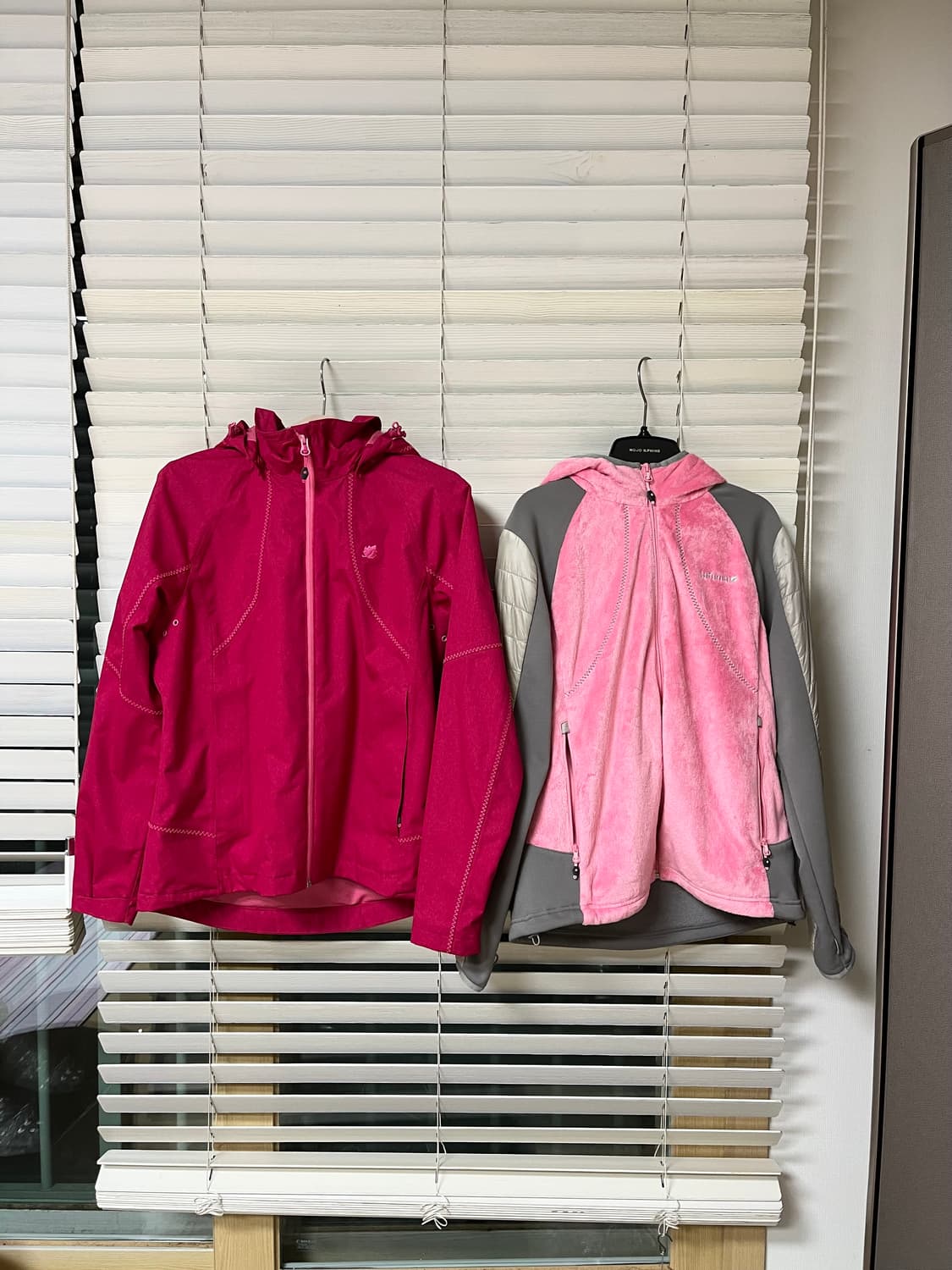 라푸마 구스패딩후리스+바람막이 세트 (새상품) 상품이미지1