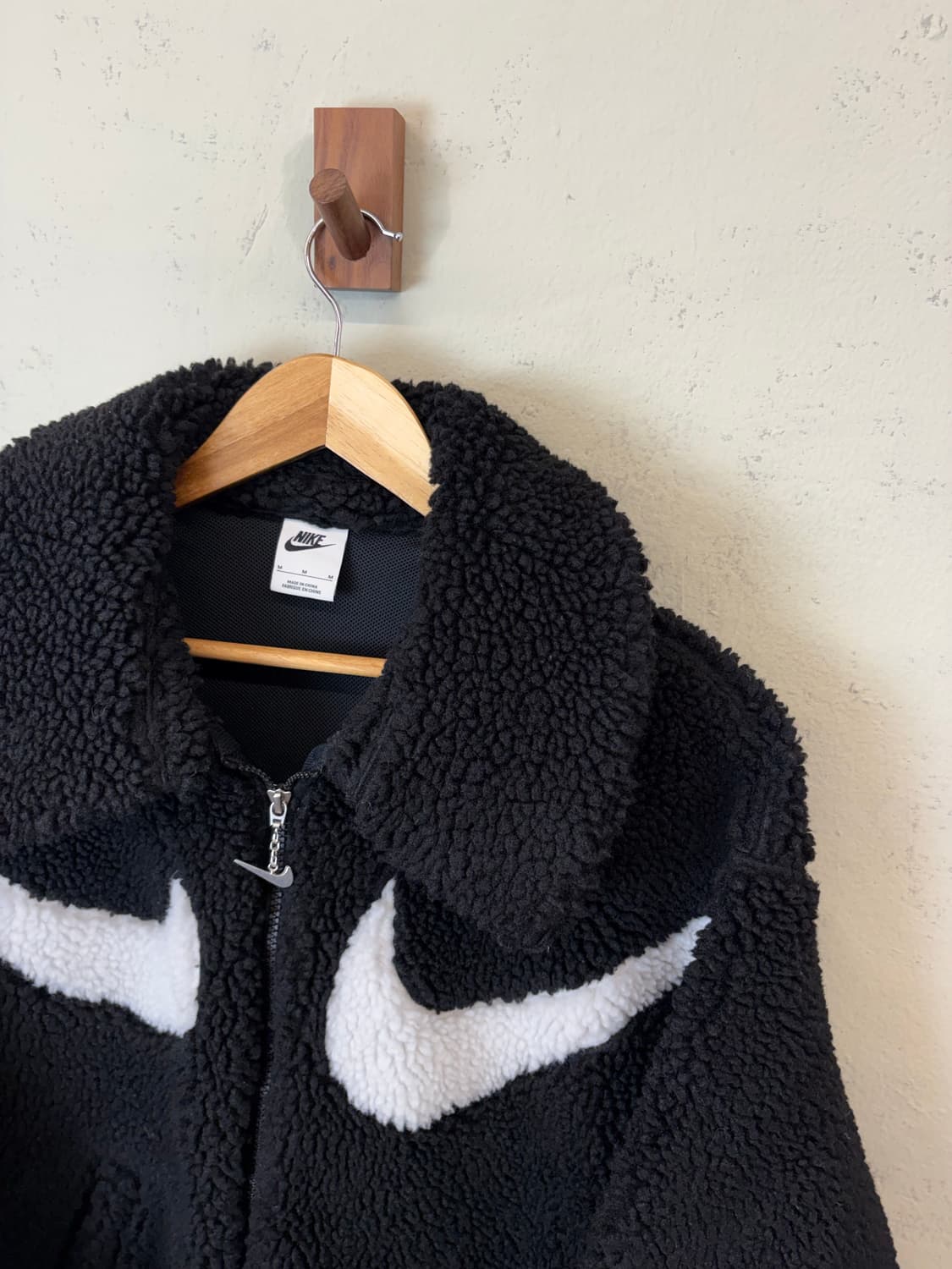 나이키 우먼 더블 스우시 후리스 자켓 상품이미지3