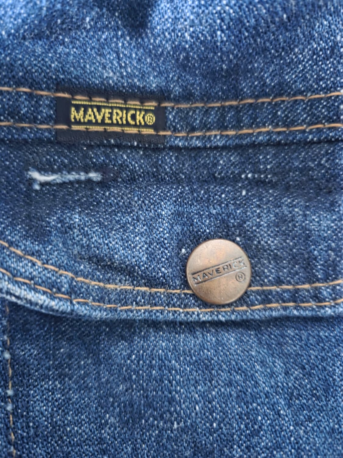 70s maverick 매버릭 데님자켓 상품이미지4