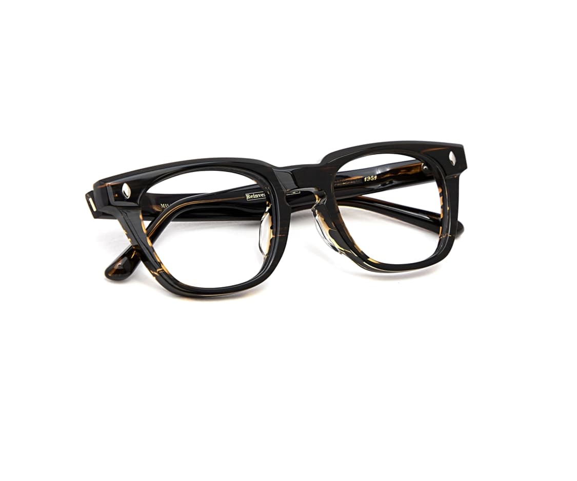 48사이즈의 다크마호가니 아세테이트안경 상품이미지5