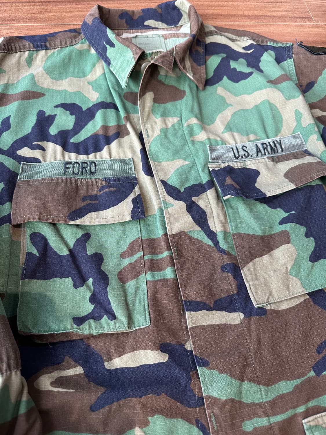 미군 우드랜드 BDU 자켓 M/R (100) 상품이미지3