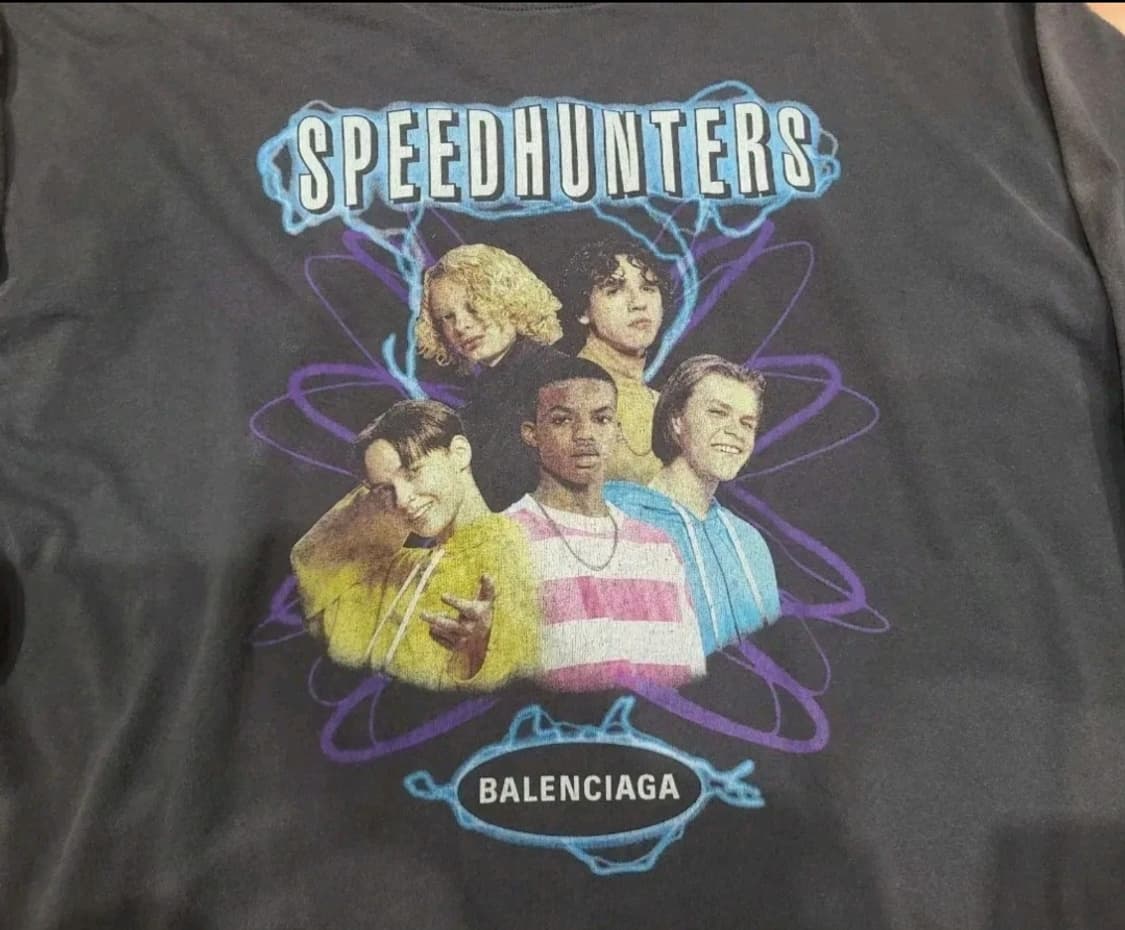 발렌시아가 스피드헌터 롱슬리브 티셔츠 상품이미지1