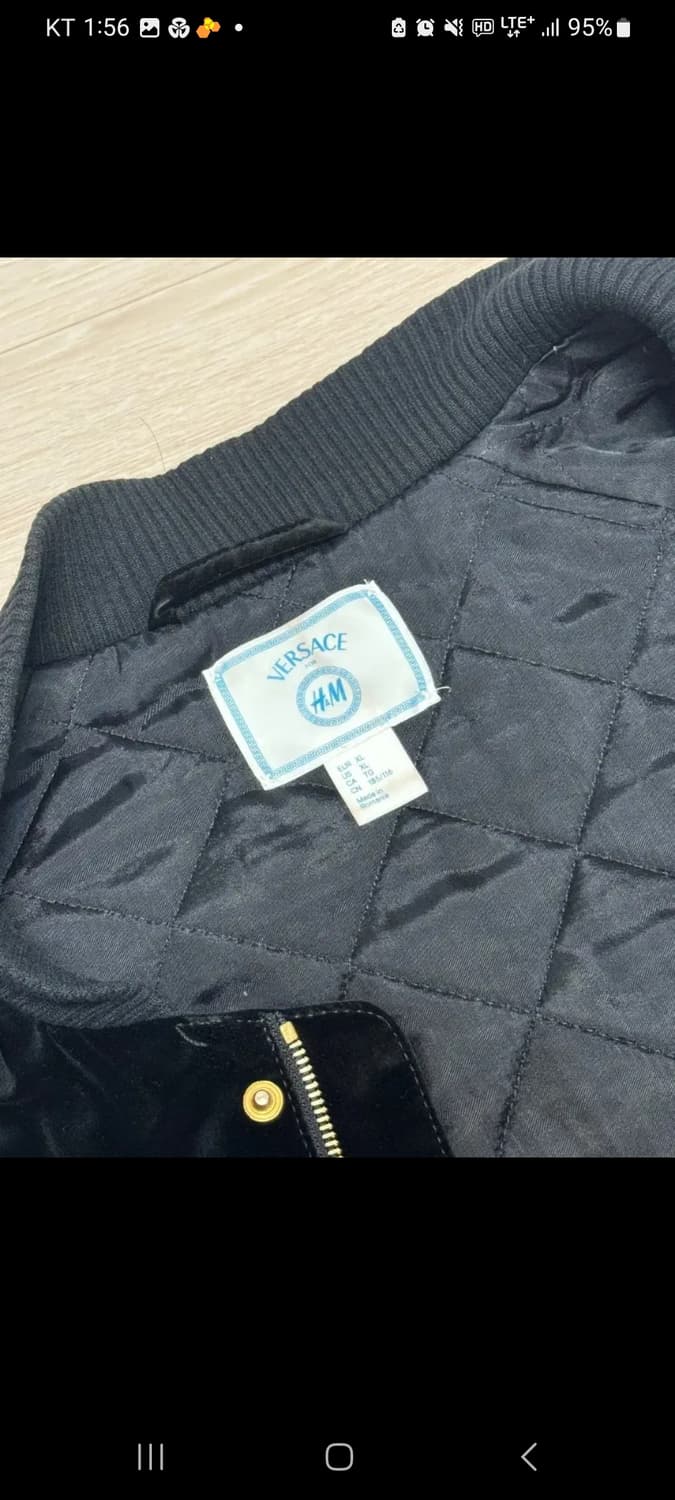 h&m 베르사체 콜라보 칸예 바시티 xl 상품이미지4