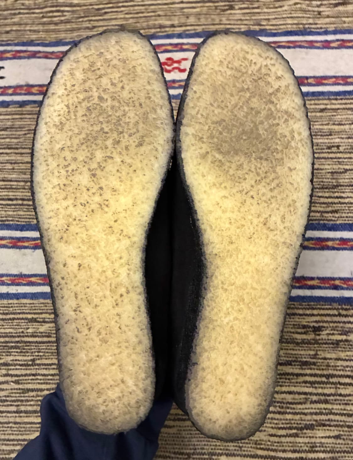 (240)클락스X찰스스테드 스웨이드 블랙 왈라비 로퍼  상품이미지7