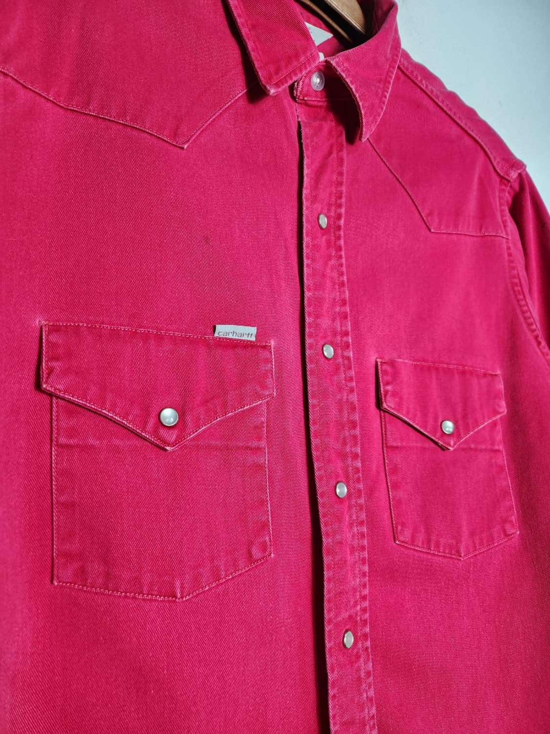 칼하트 데님 웨스턴 셔츠 상품이미지3