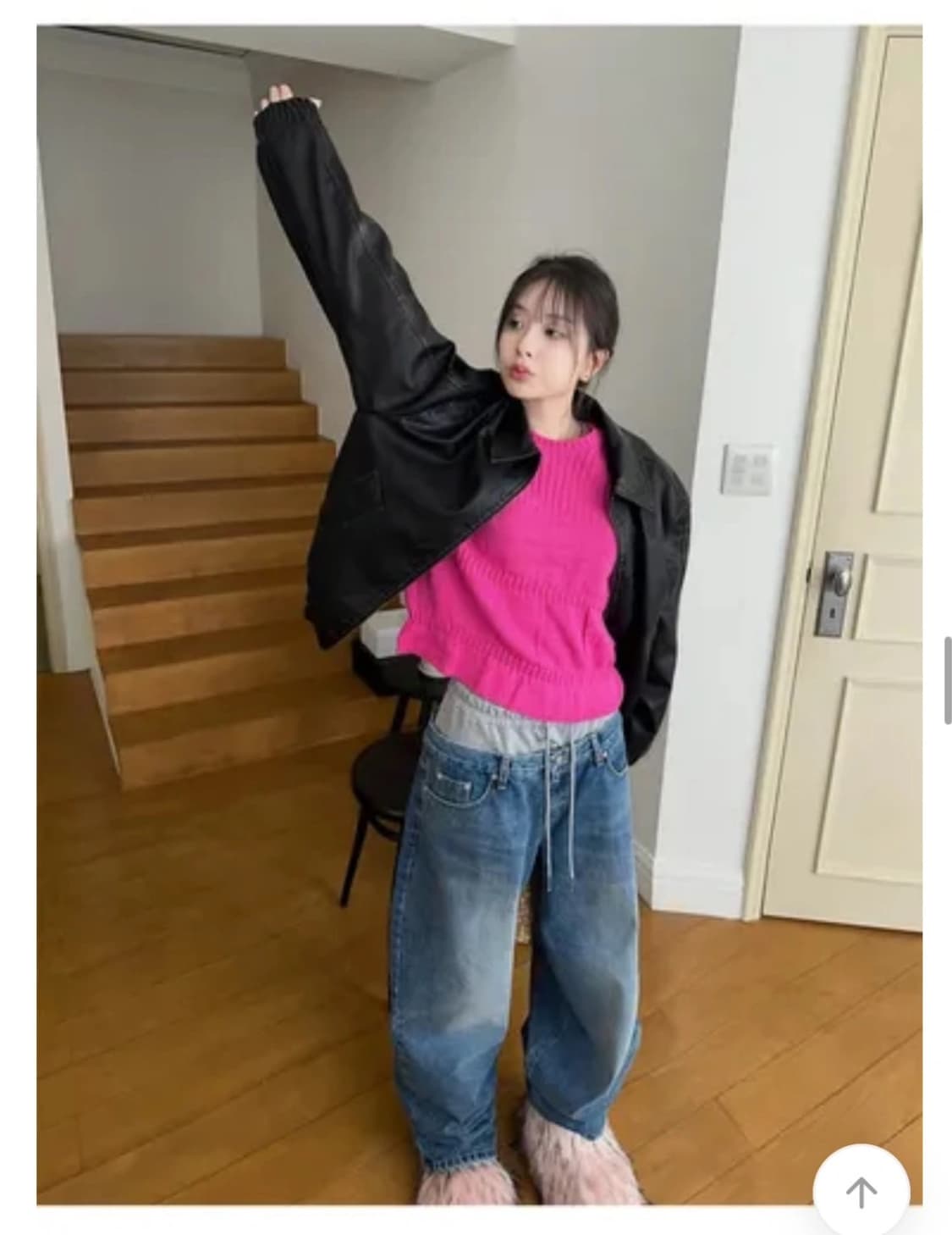 데님와이드 팬츠 상품이미지3