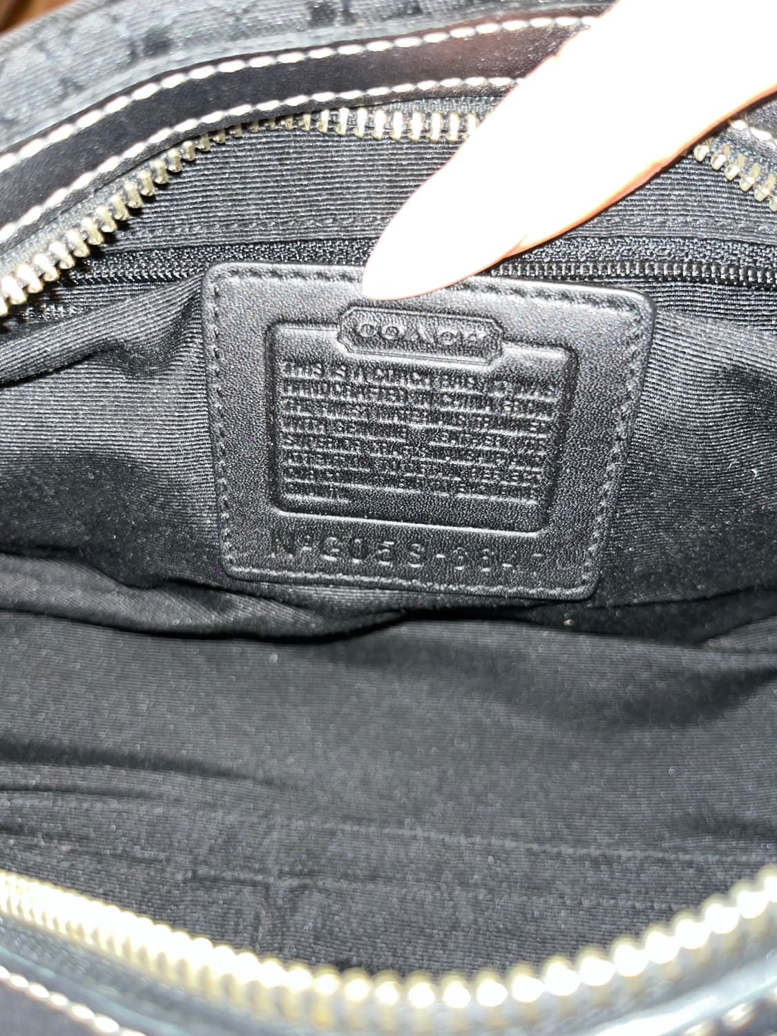 Coach Allblack basic shoulder bag 상품이미지8