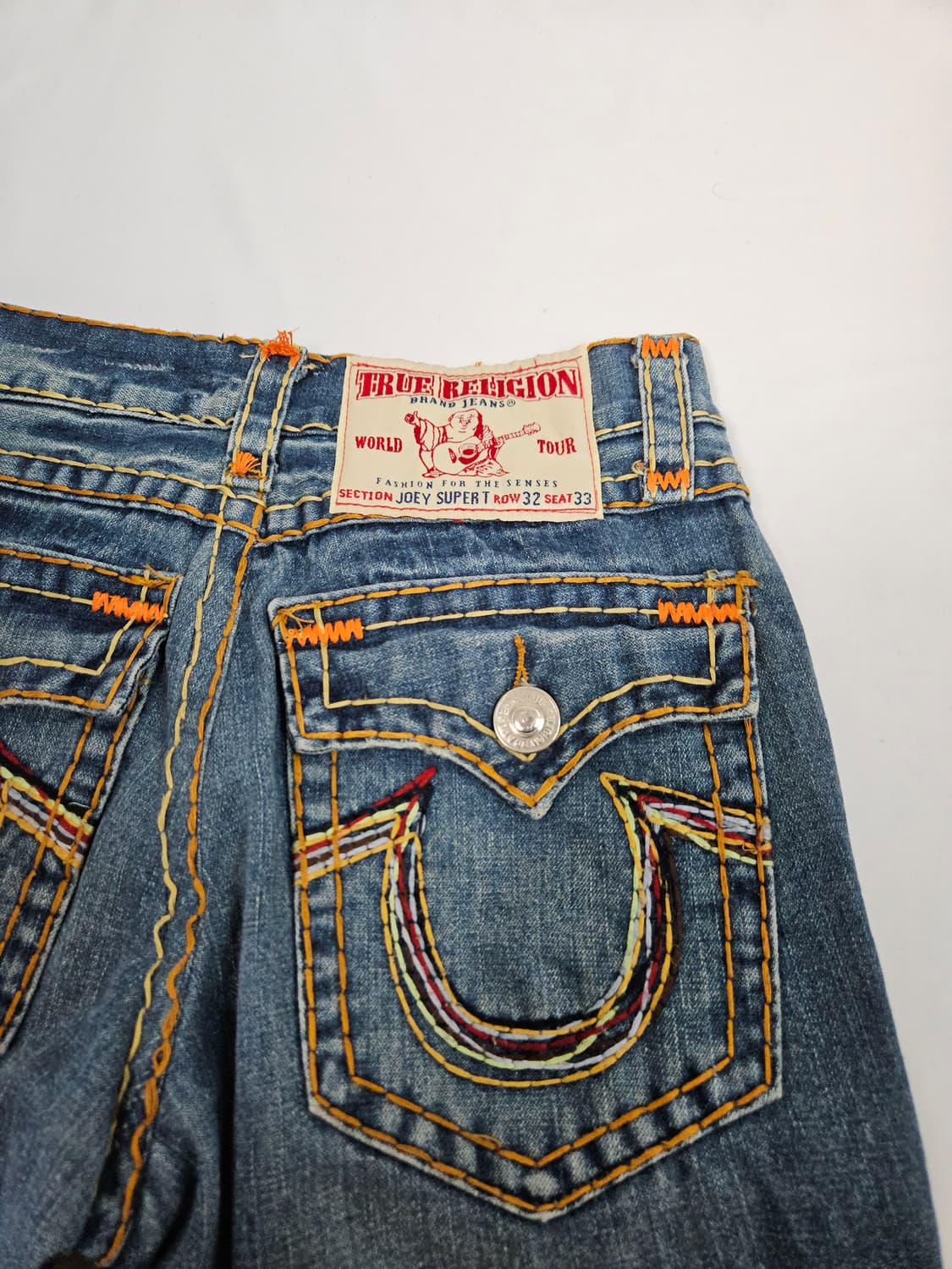 트루릴리전 USA 조이 수퍼티 데님팬츠 청바지 32 남성 상품이미지3