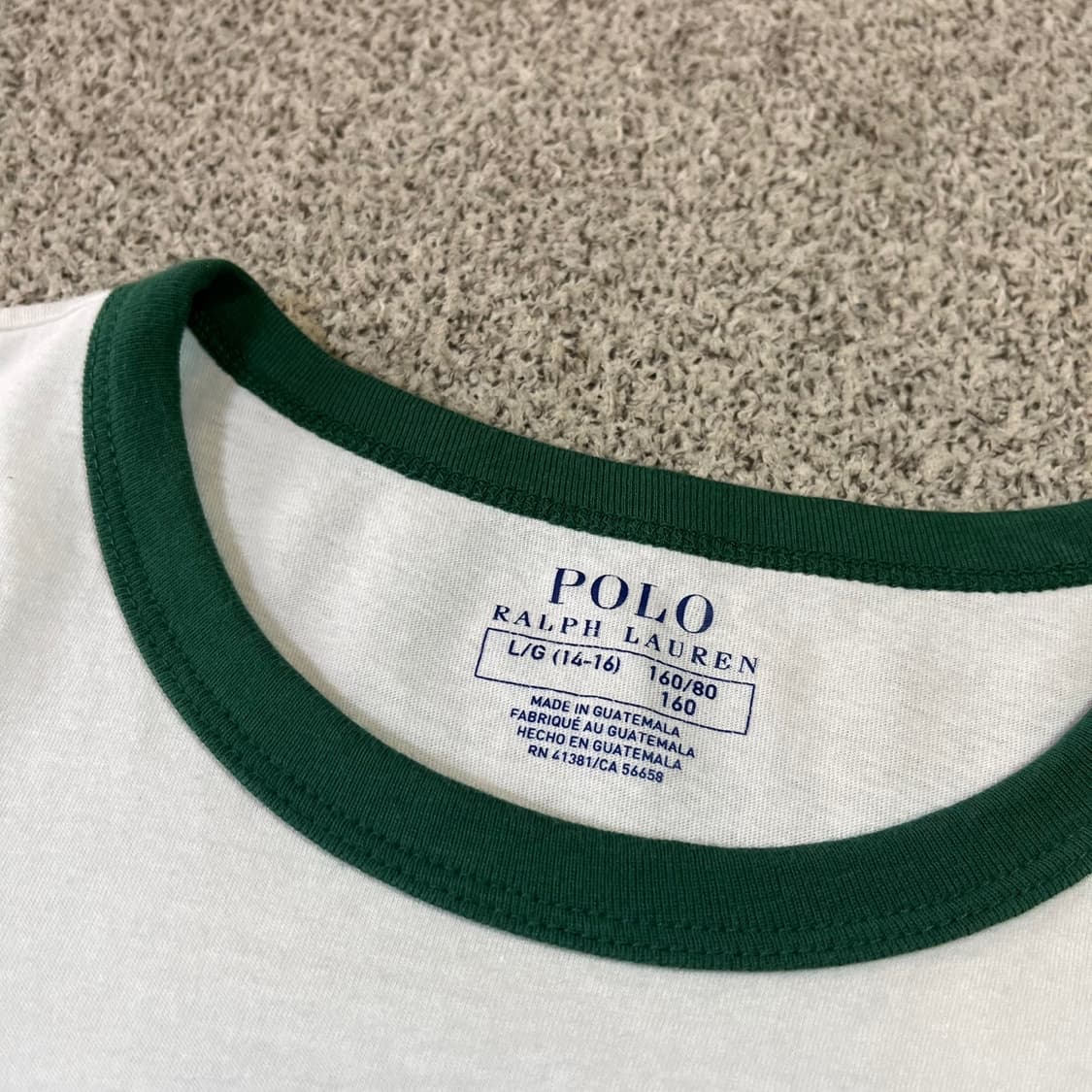 폴로 랄프로렌 베어 링거 반팔 상품이미지3