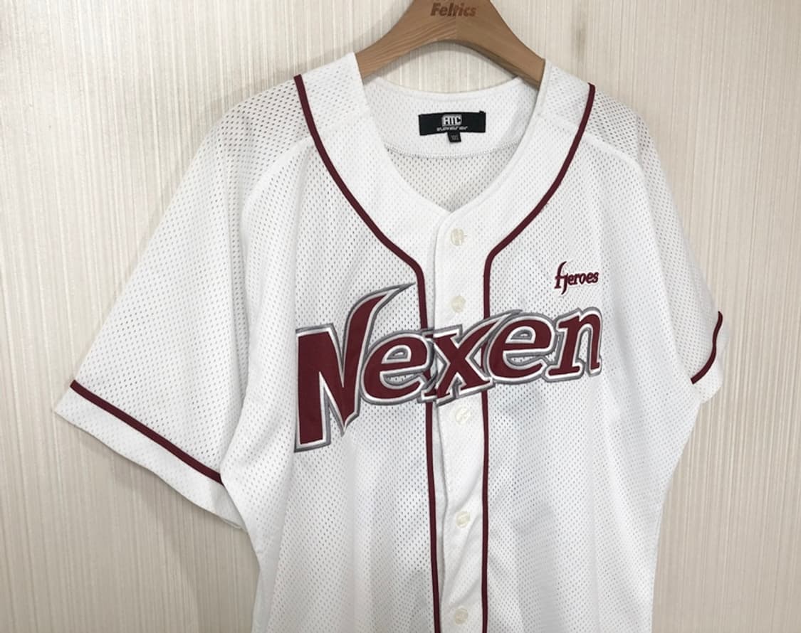KBO ATC 넥센(키움)히어로즈 홈유니폼/져지 105 #52 박병호 상품이미지5