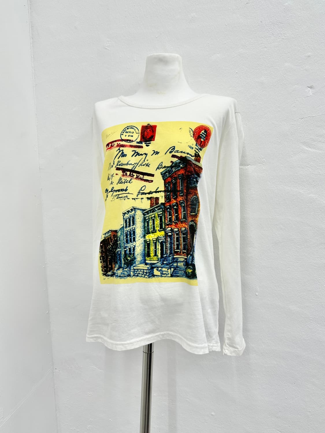 Vintage printing long sleeve  상품이미지1