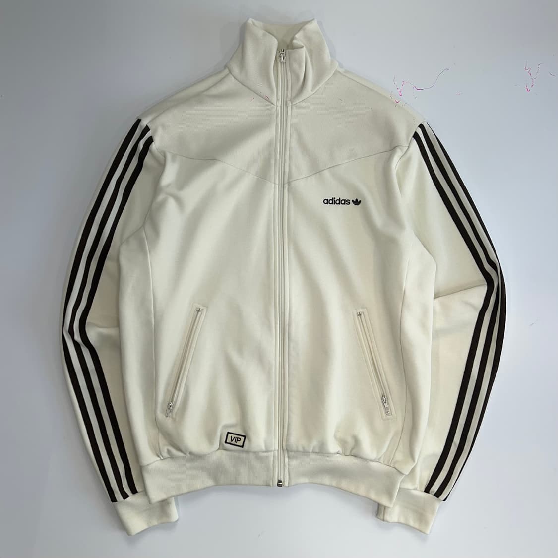 Adidas 아디다스 아이보리 브라운 베켄하우어 져지 상품이미지3