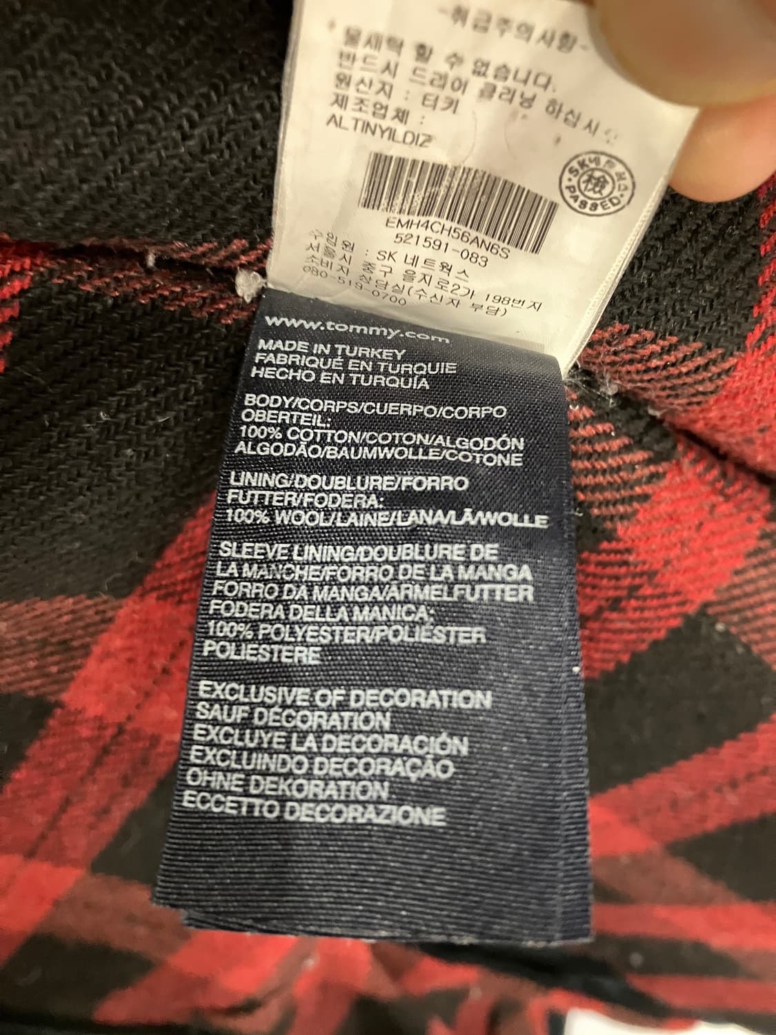 타미 힐피거 피코트 상품이미지4