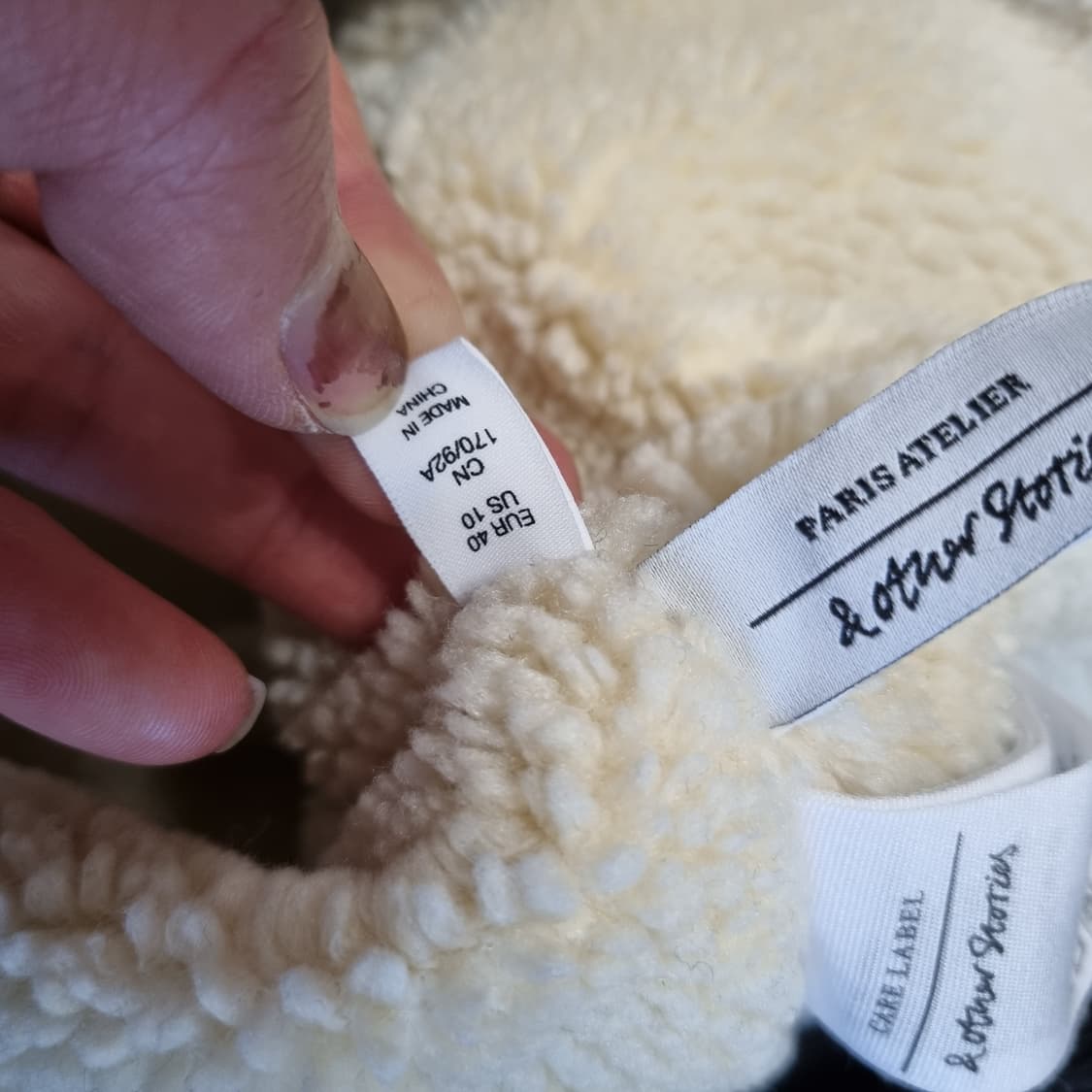 앤아더스토리즈 코듀로이 쉐르파 자켓 상품이미지6