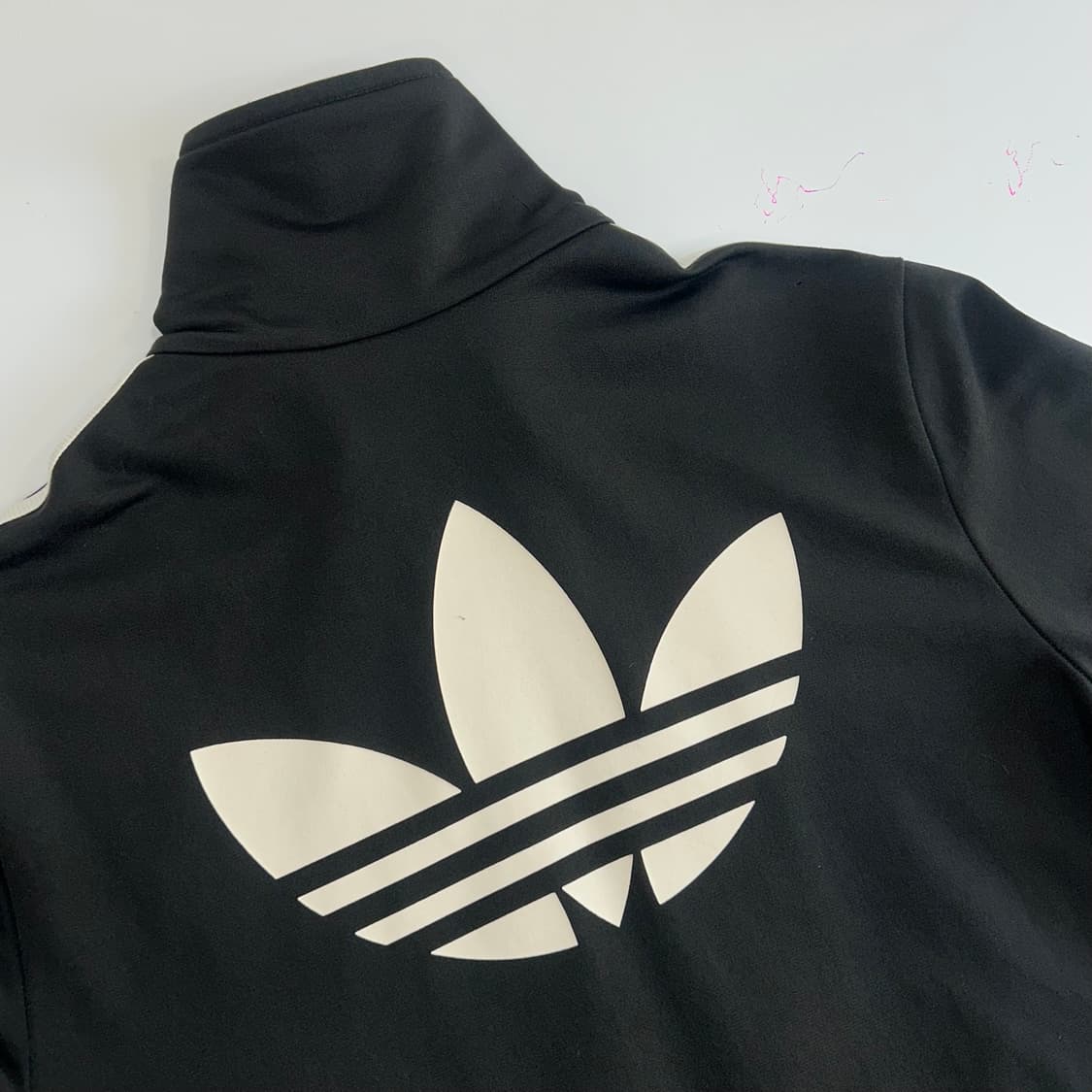 Adidas 아디다스 백 파이어로고 블랙 트랙탑 상품이미지6