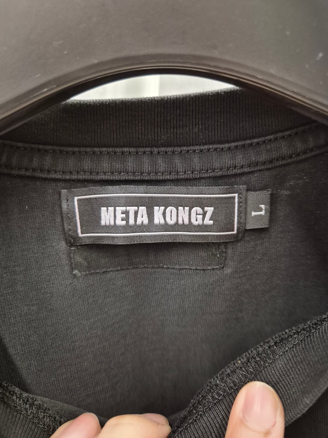 메타콩즈 프로젝트콩즈 반팔티 블랙 L 상품이미지5