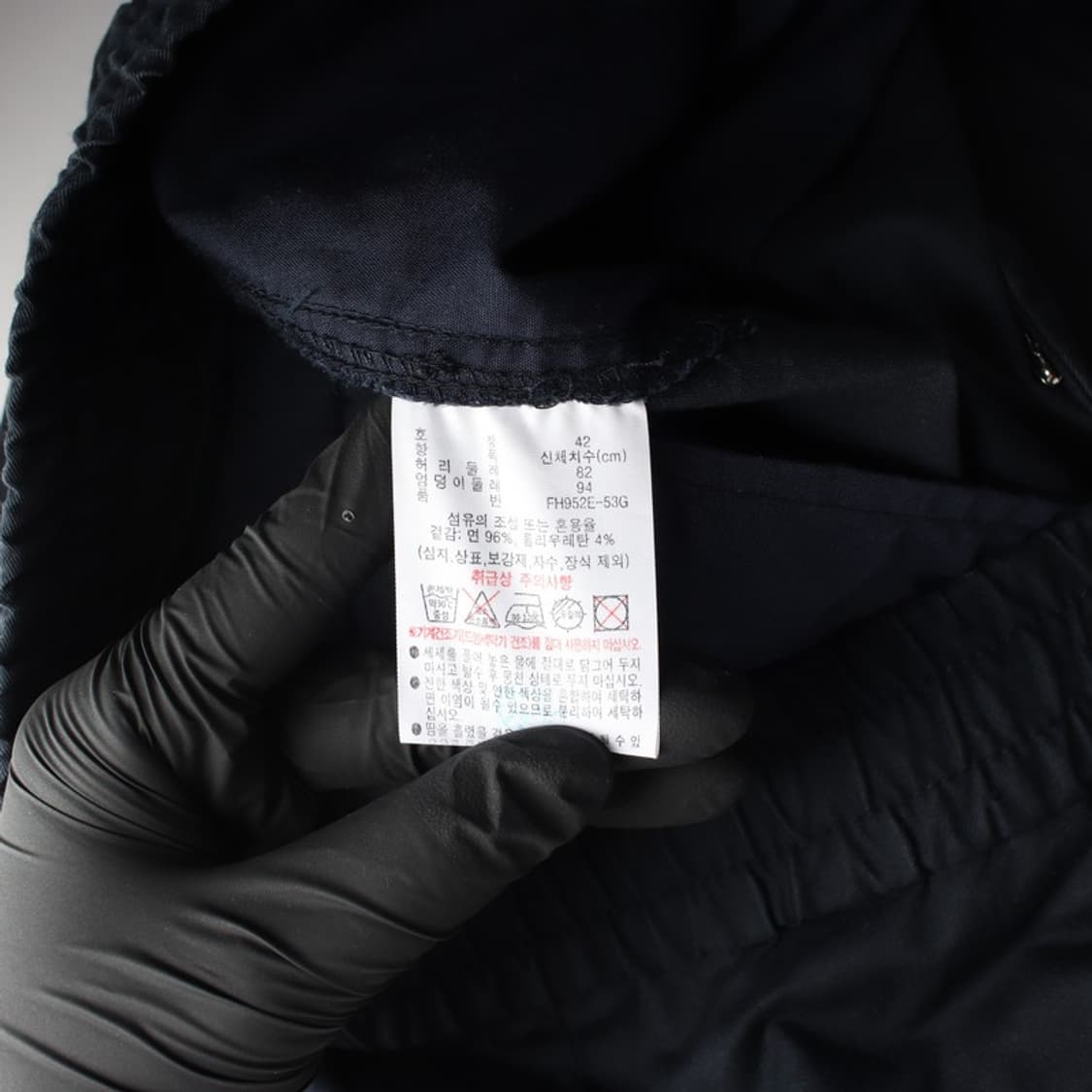 라코스테 레귤러핏 코튼 하프팬츠 네이비 33 상품이미지6