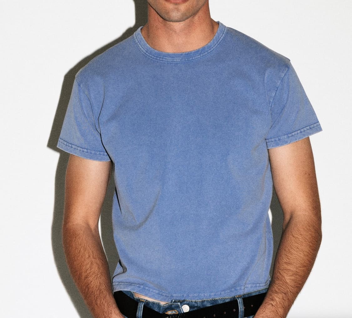 California arts 반팔 frank baby tee 블루 XL 상품이미지2