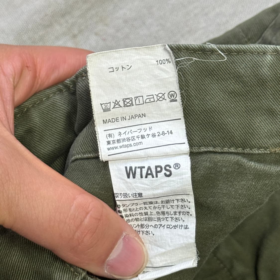 더블탭스 WTAPS  Jungle England 카고 반바지34 상품이미지8