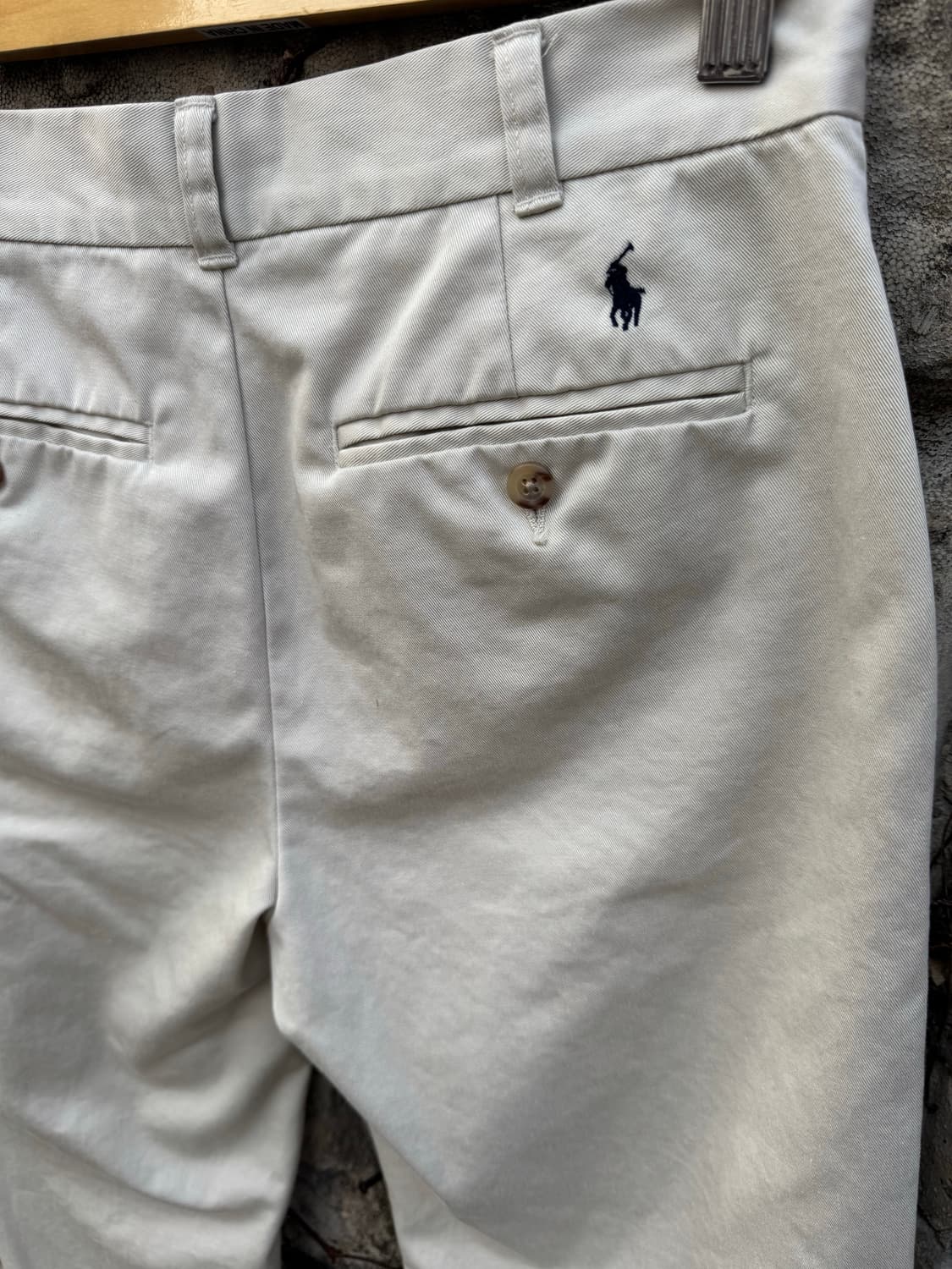 폴로 랄프로렌 빈티지 치노 팬츠 아이보리 베이지 우먼 28 상품이미지3