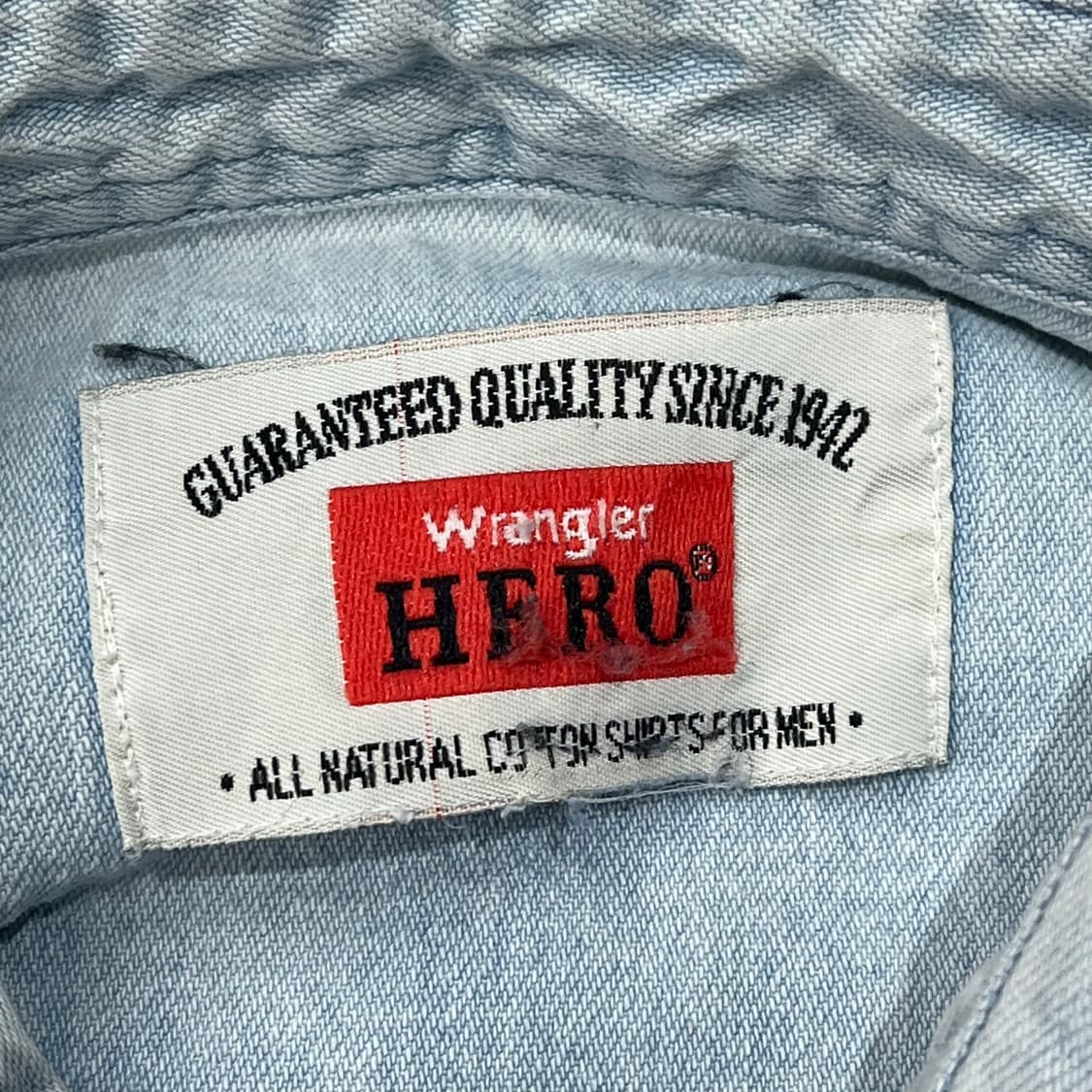 랭글러 워크 데님셔츠 s09209 상품이미지5