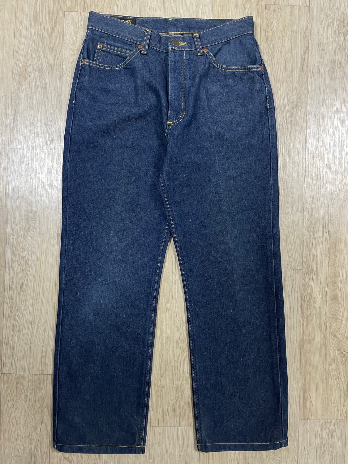 29~30) 90's Lee X 에드윈 201 진청 데님팬츠(일본제) 상품이미지2