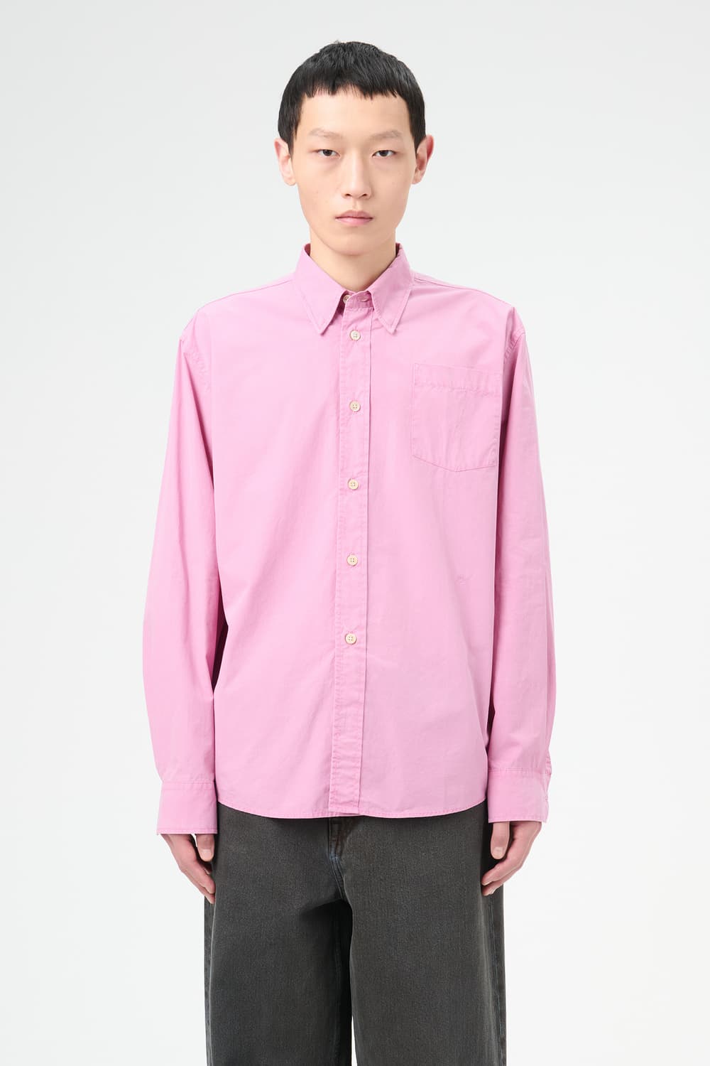 (50) 아워레가시 핑크 포플린 셔츠  상품이미지2