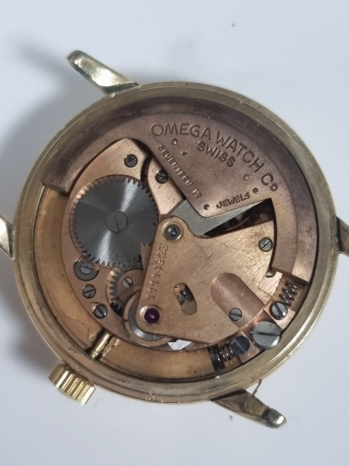 OMEGA 정품 오메가 시마스터 골드캡 1947년 33미리 자동 상품이미지6