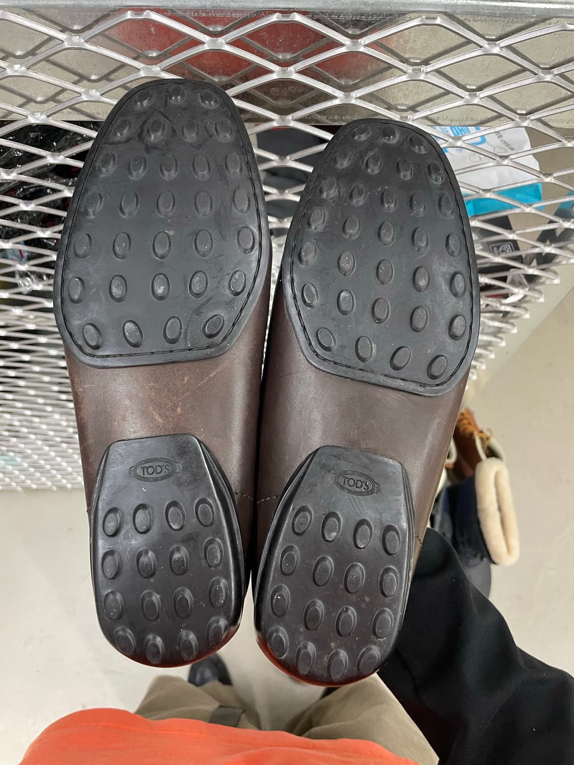 토즈 레더 로퍼 브라운 8.5 (gr-4445) 상품이미지6