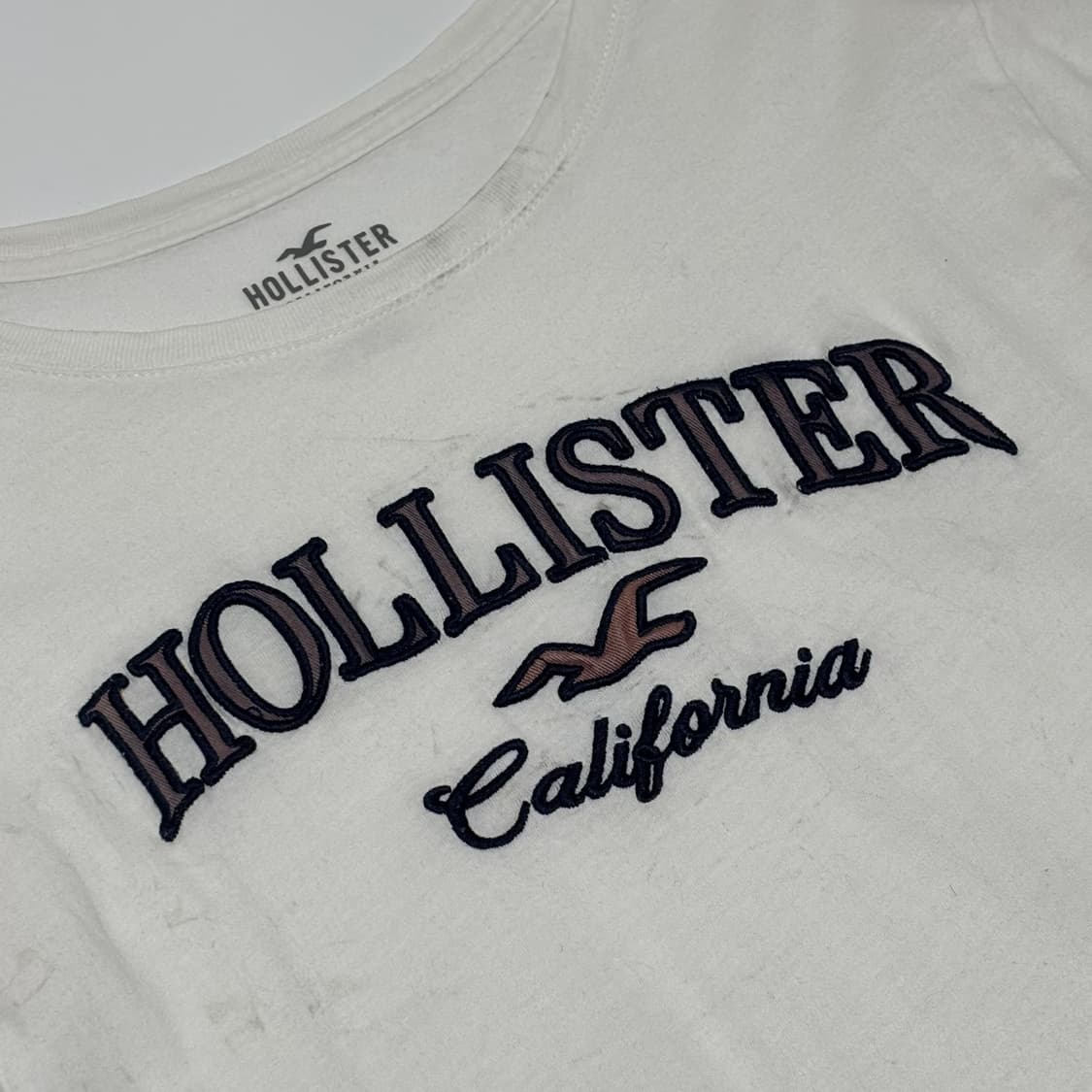 홀리스터 캘리포니아 아플리케 자수 티셔츠 상품이미지2