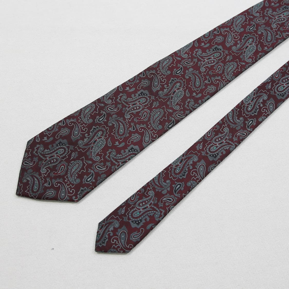 YSL 실크 페이즐리 넥타이 상품이미지2
