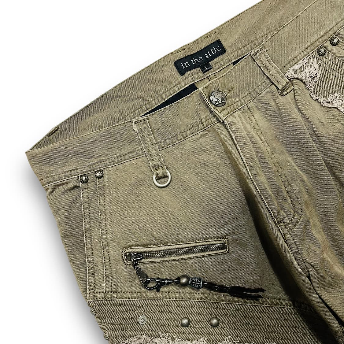 인 더 애틱 트로이 스터드 음각 카고 팬츠 상품이미지6