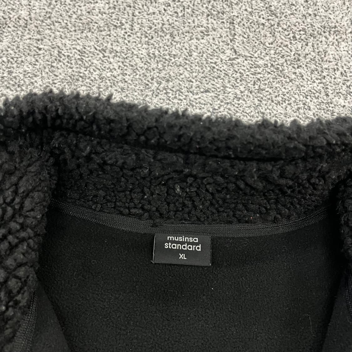 XL 무신사스탠다드 플리스 자켓 0129H1 상품이미지3