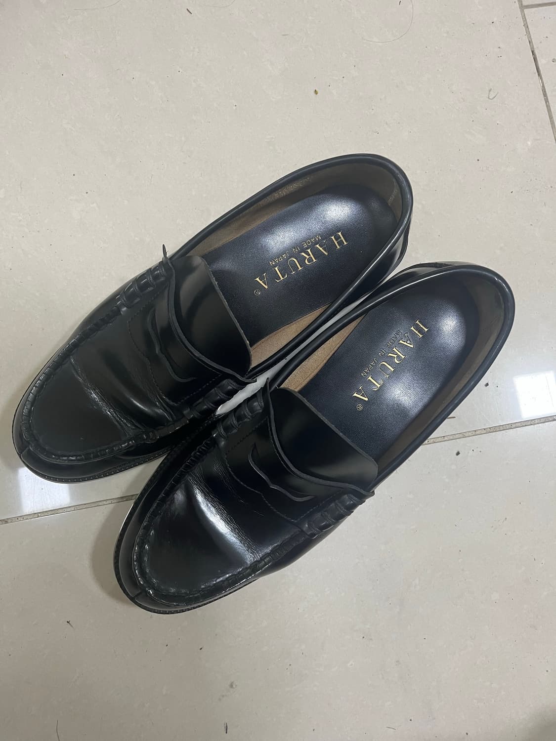 Haruta Penny Loafers Black - Made in Jap 상품이미지1
