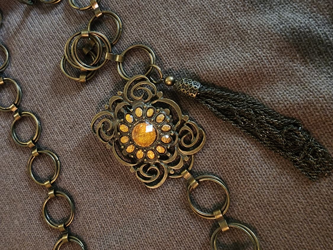 antique chain belt 엔틱 체인 벨트 상품이미지5