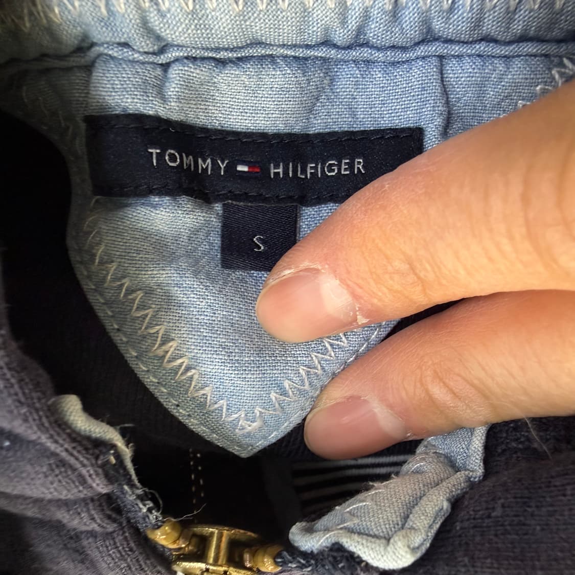 S 타미힐피거 후드집업 0410T 상품이미지3