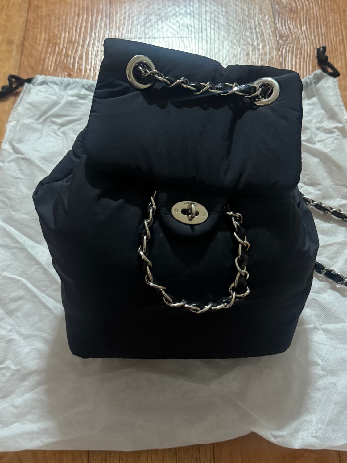 아노에틱 나일론 패딩 백팩 숄더백 상품이미지2