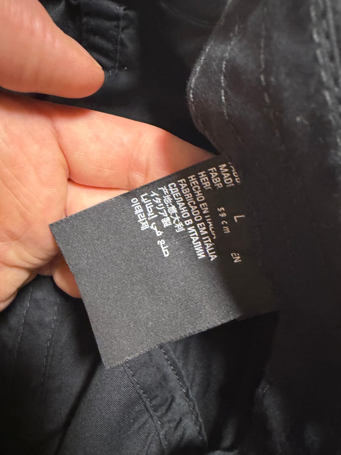 (L) 발렌시아가 미러 볼캡 블랙 상품이미지2