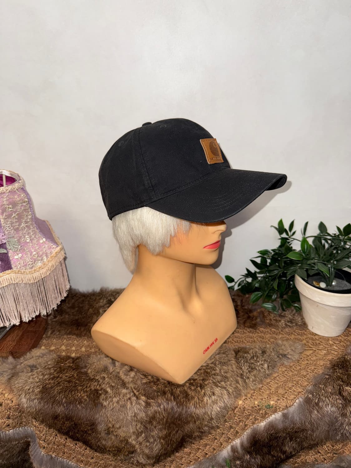 Carhartt black logo camp cap 상품이미지4