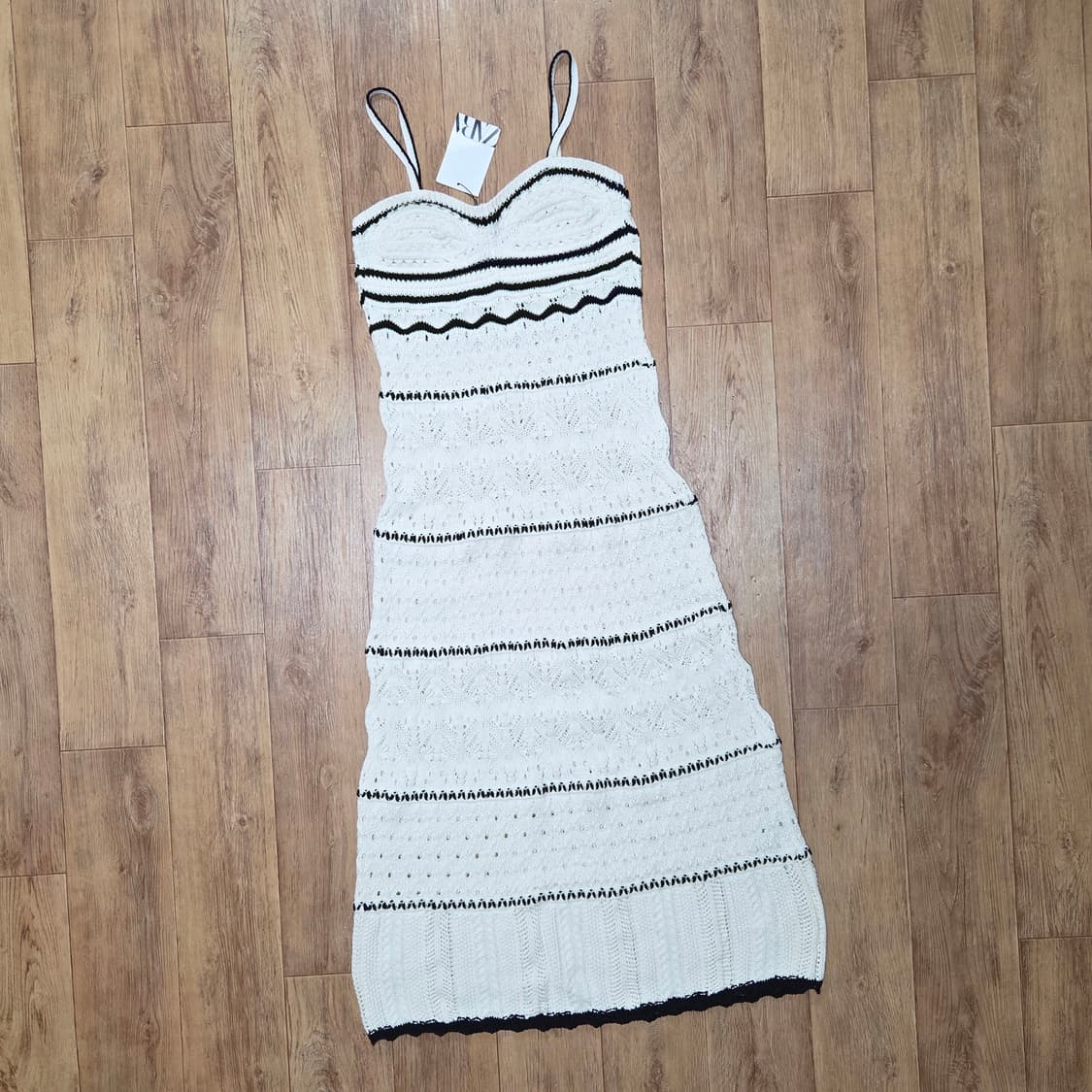 자라(ZARA) 뜨개 니트원피스 55-66 새상품 상품이미지3