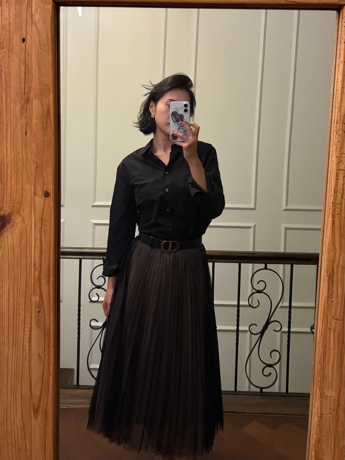 디올 몽테뉴 벨트 상품이미지3