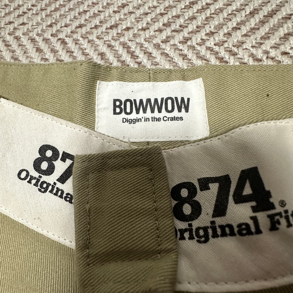 BOWWOW X DICKIES japan made work pants 상품이미지4