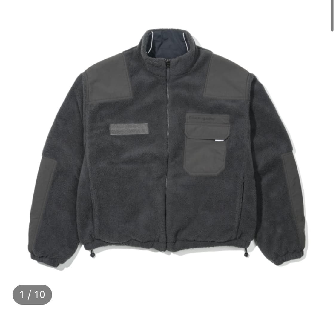 PROTOCOL INDEX X FAKE MAGAZINE 리버시블 후리스 상품이미지1