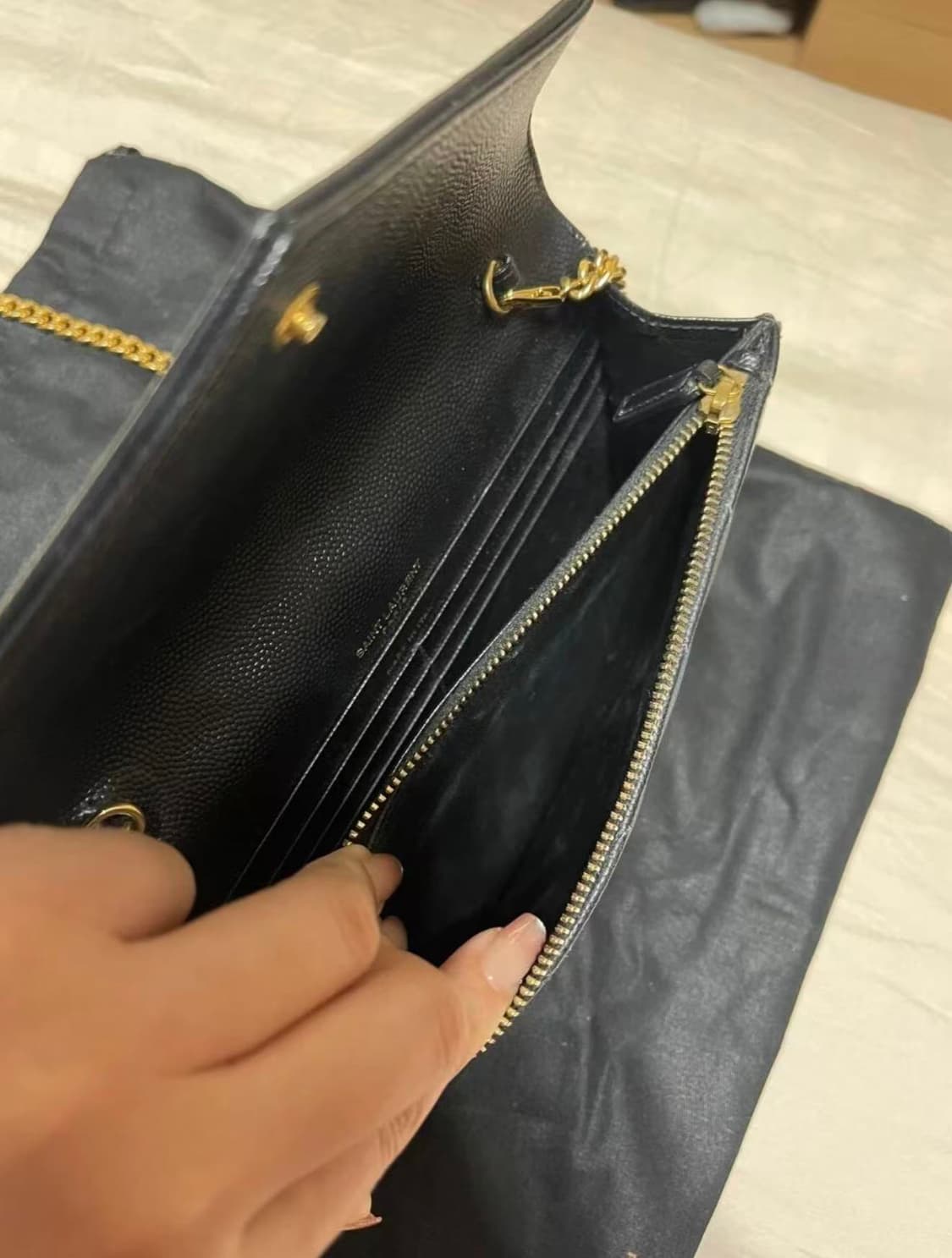 생로랑 모노그램 체인 월렛 숄더백      상품이미지3