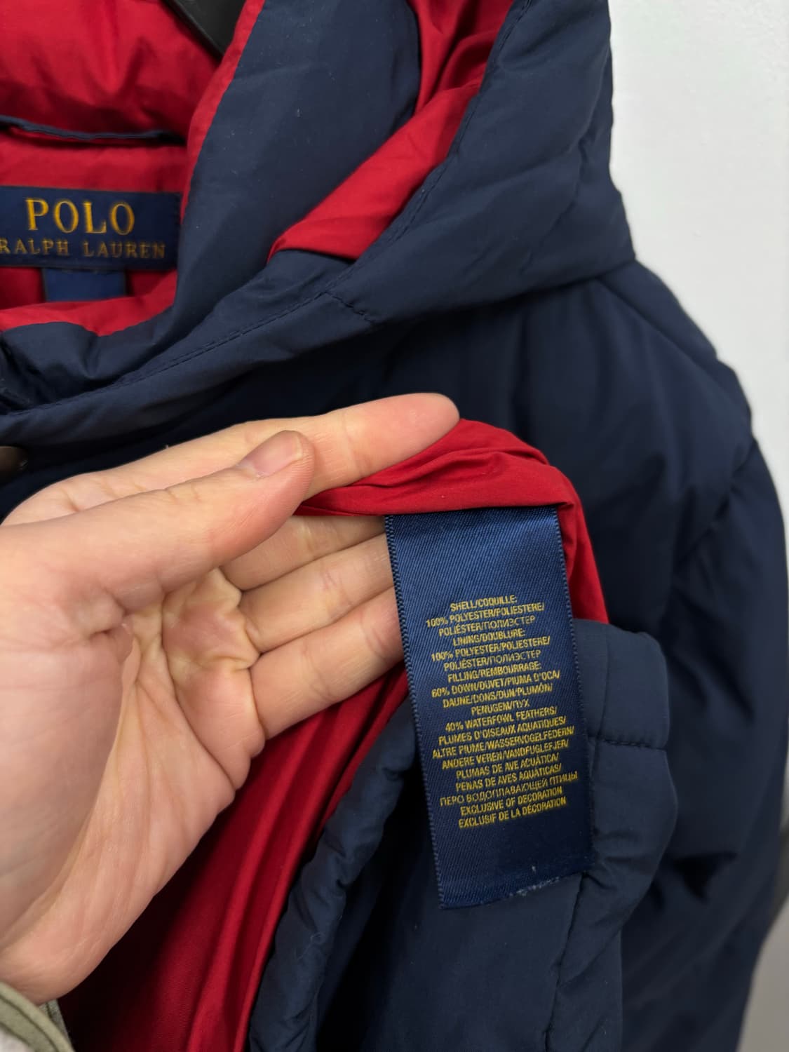 폴로랄프로렌 푸퍼 다운패딩(후드탈착) 상품이미지7