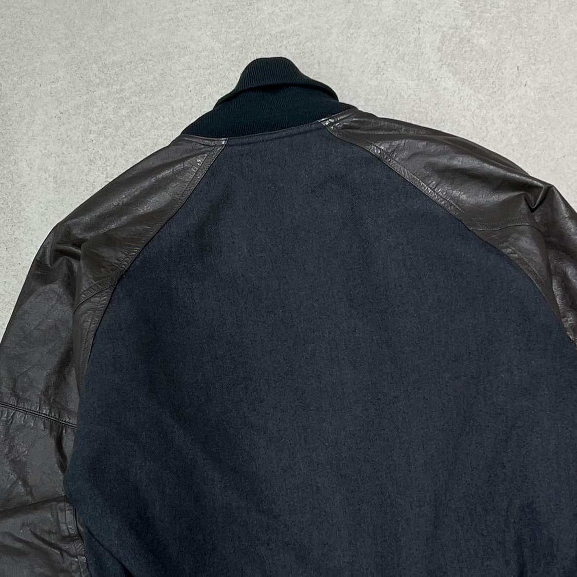 맨즈비기 레더소매 바시티자켓 s10542 상품이미지5