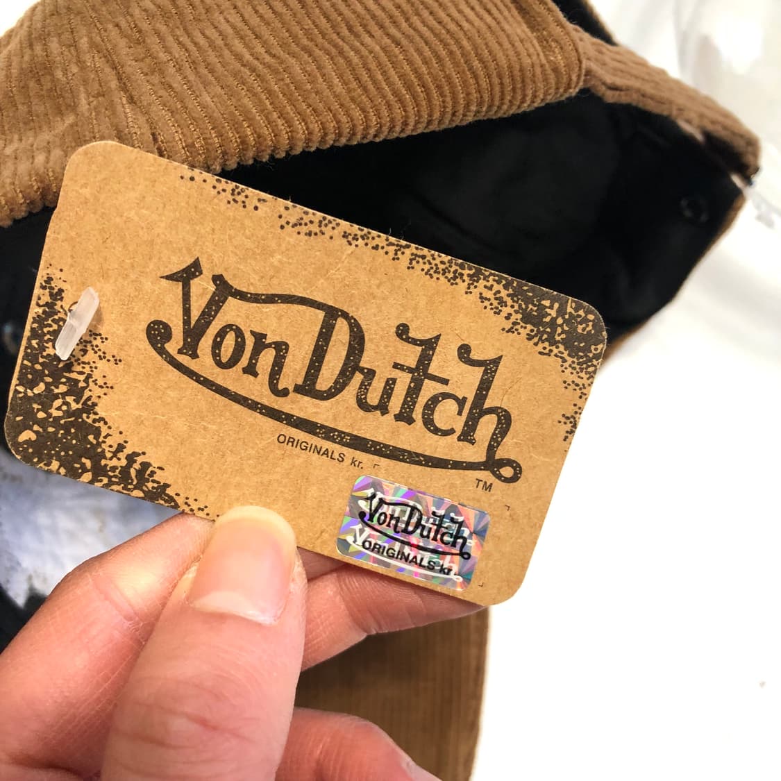 본더치 코듀로이 볼캡 새상품  상품이미지5