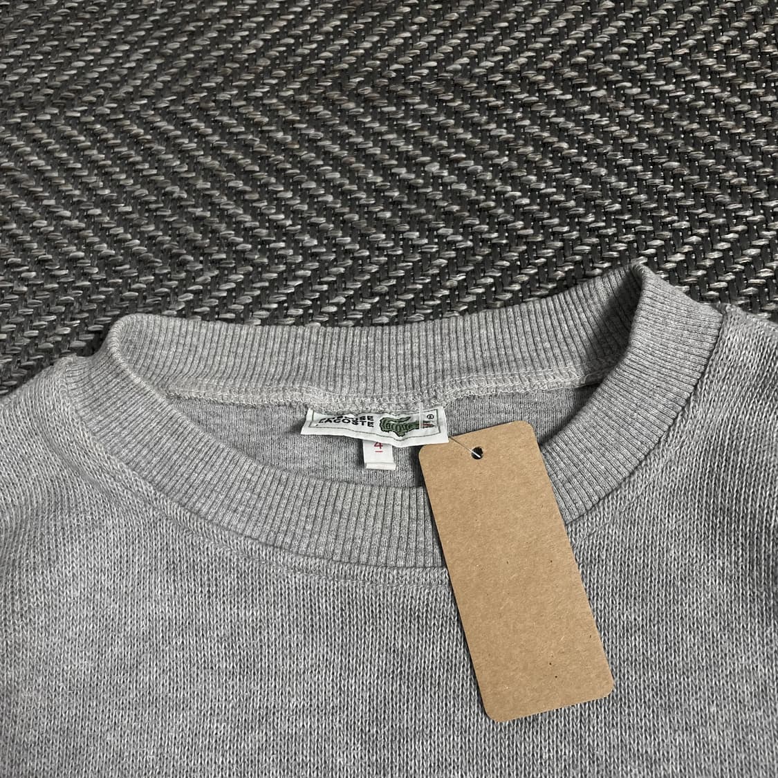 라코스테 아카이브 자수로고 크루넥 스웻 셔츠o 4932 상품이미지6